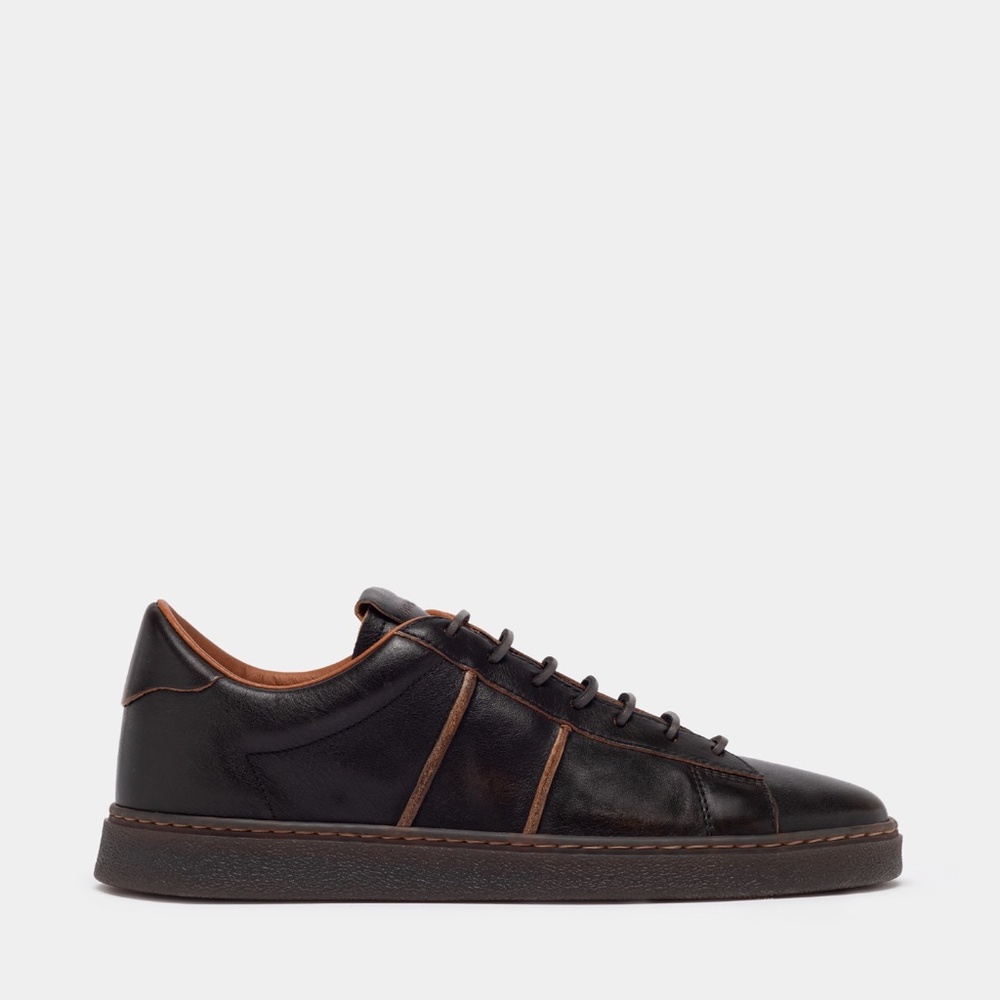 Buttero Burro Walnut Brown Sneaker Leather Officine Creative APC Italian $400 43